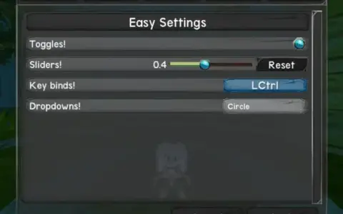 Easy Settings
