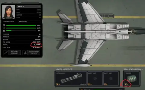 OP Armor and Fuel Pod