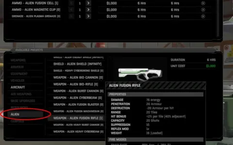 Usable Alien Weapons