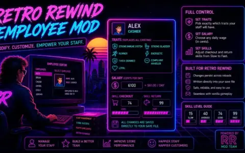 Retro Rewind Employee Mod