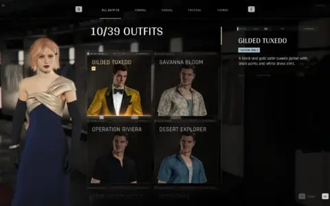 Bond Girls – Tacsim Outfit Swaps