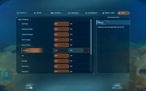 Cheat Toggles