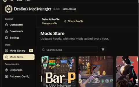 Deadlock Mod Manager