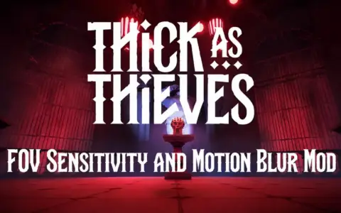 FOV Sensitivity and Motion Blur Mod